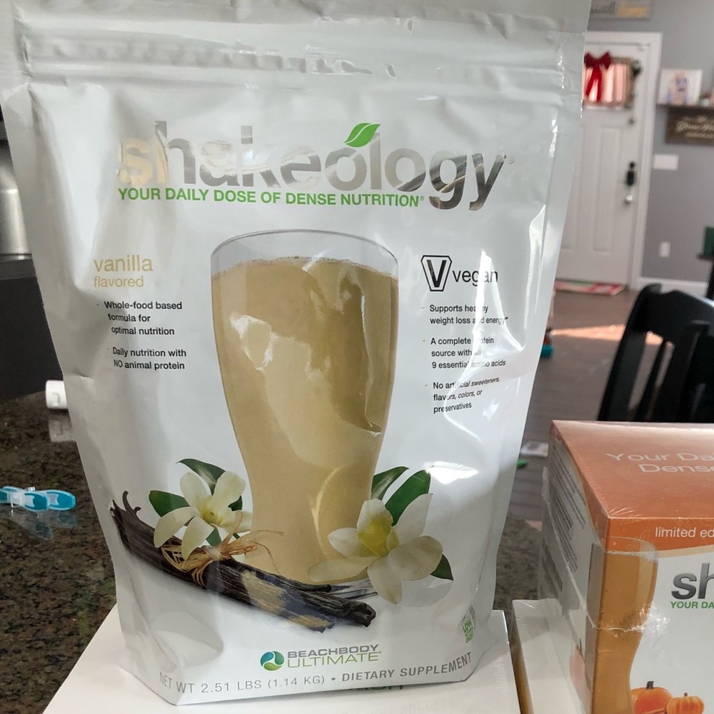 Vegan vanilla shakeology
